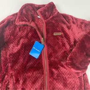 Columbia Fire Side 2 II Full Zip Furry Fleece Jacket Coat NWT Sherpa New